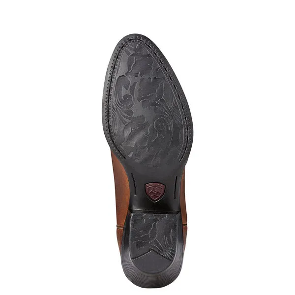 10001021 Heritage R Toe Western Boots