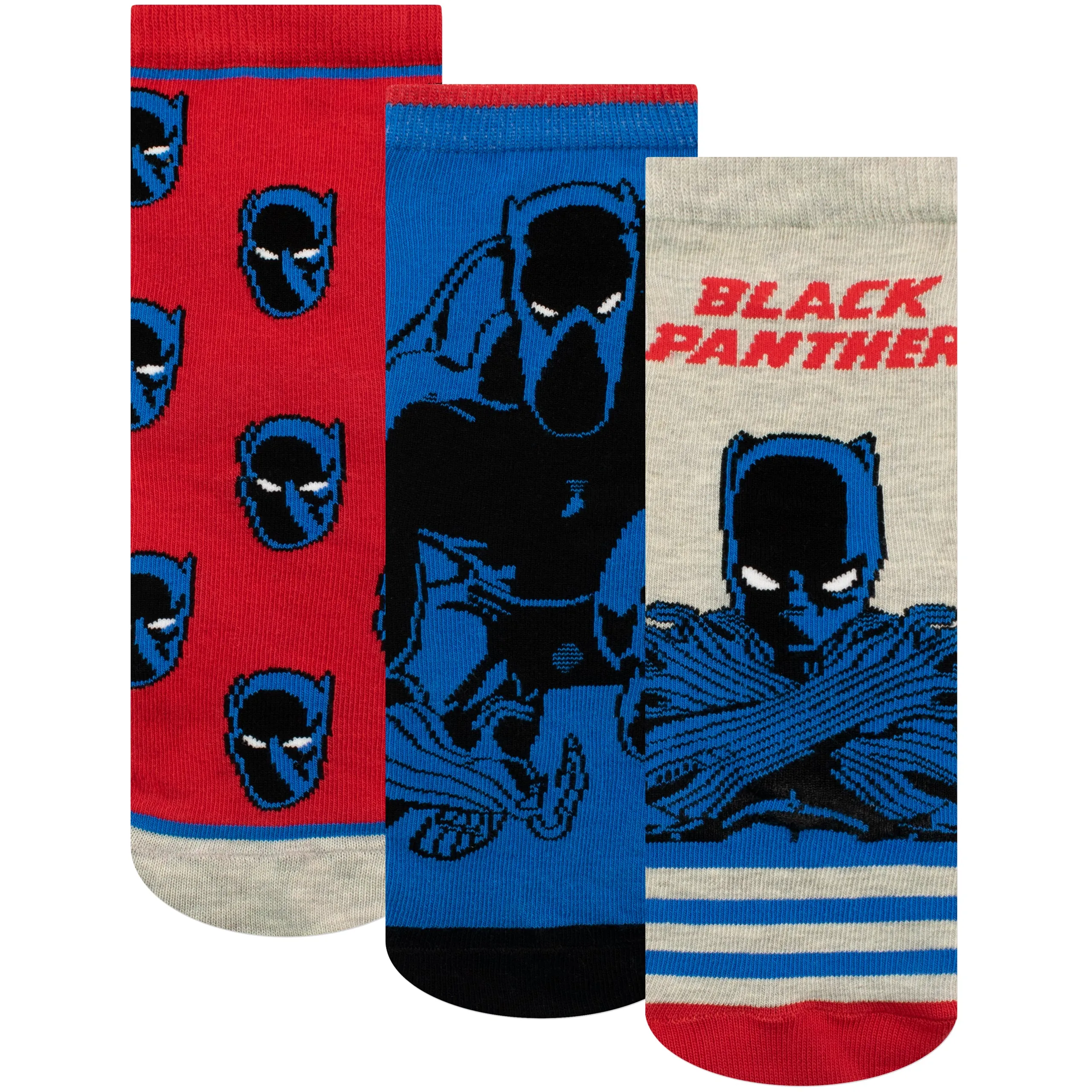 Black Panther Socks - Pack of 3
