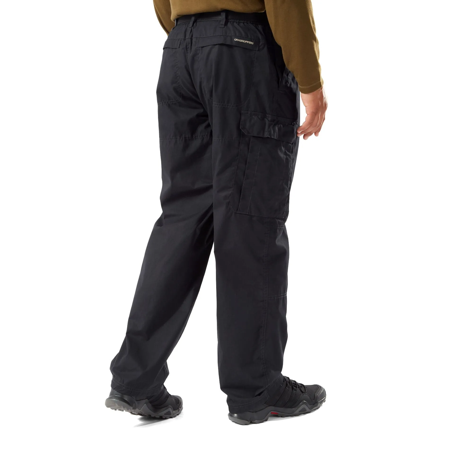 Craghoppers Mens Kiwi Classic Trousers CMJ600 -NAVY