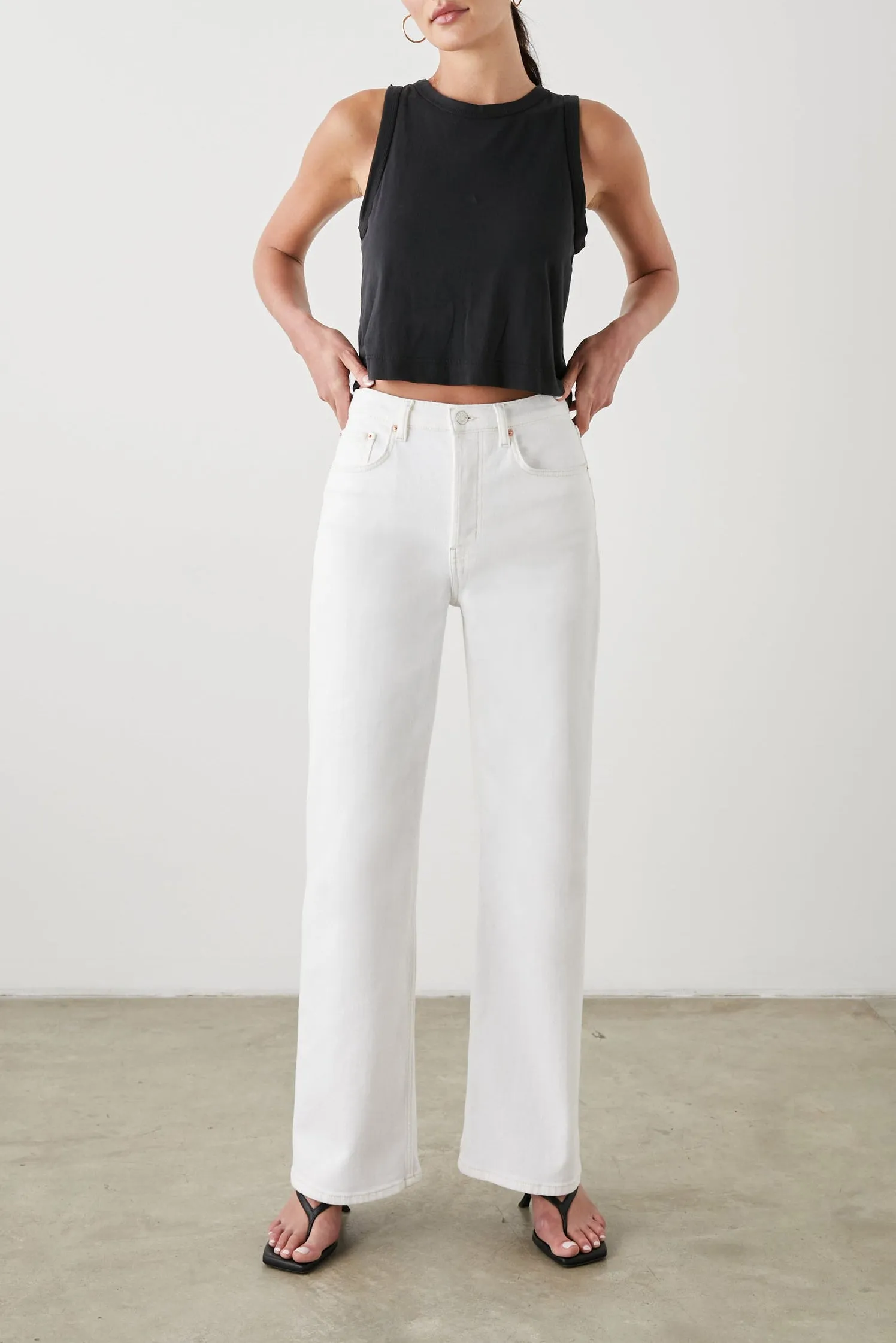 Jeans Getty in Vintage Ecru