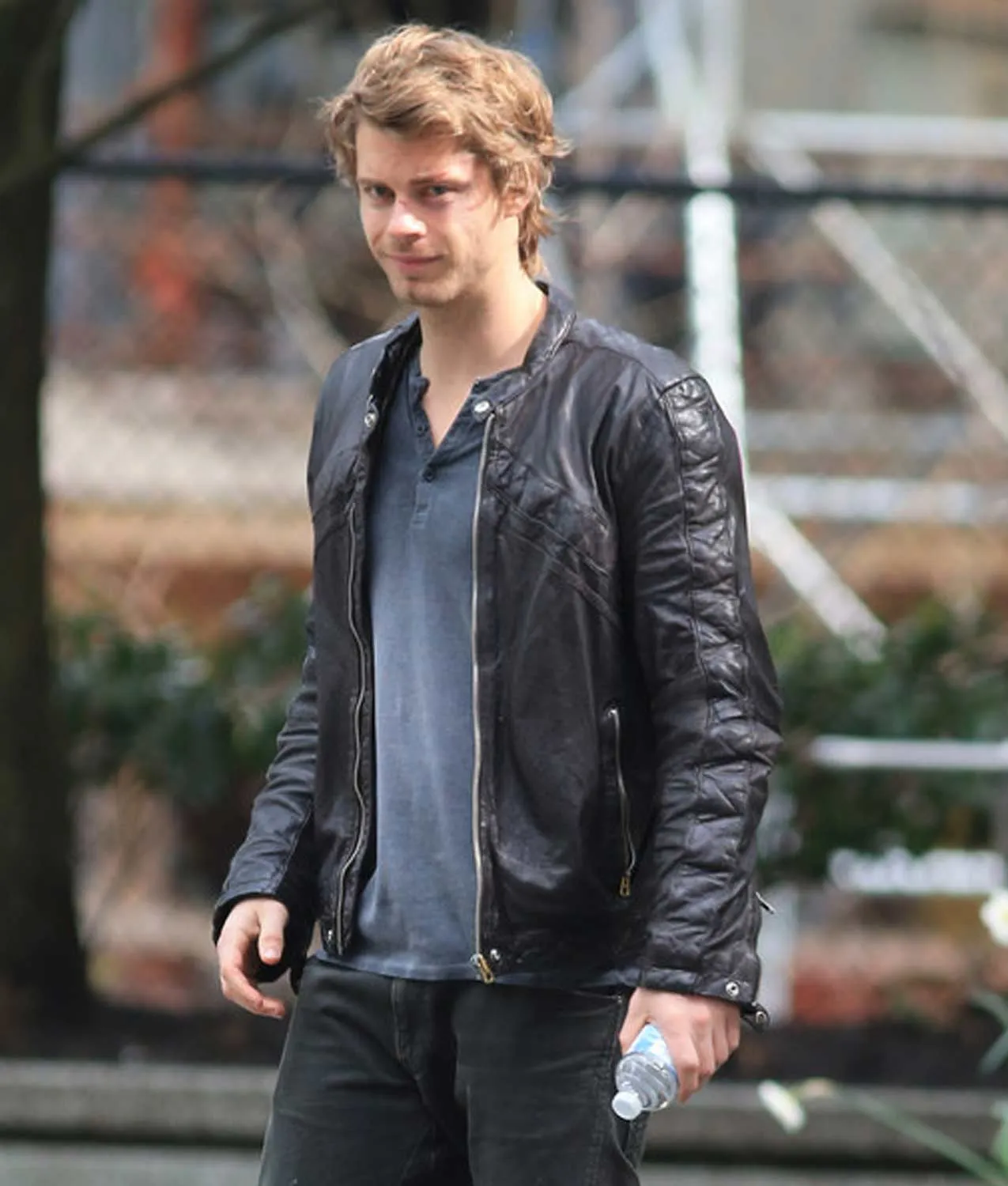John Young The Tomorrow People Leather Jacket