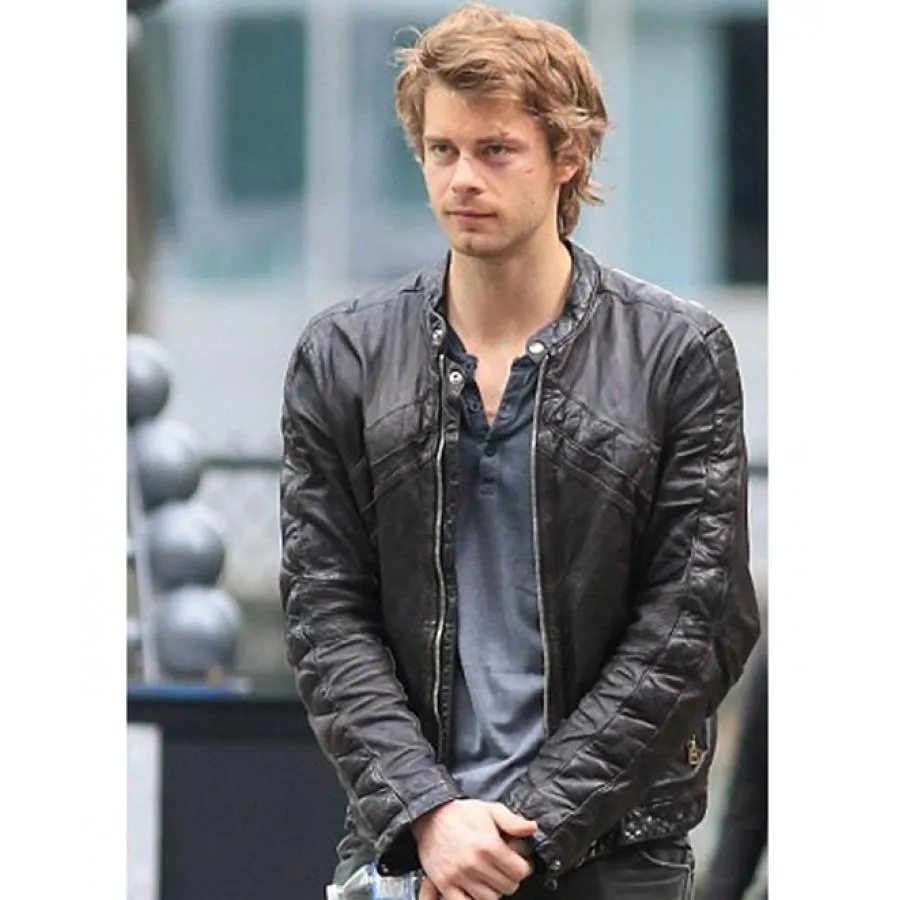 John Young The Tomorrow People Leather Jacket
