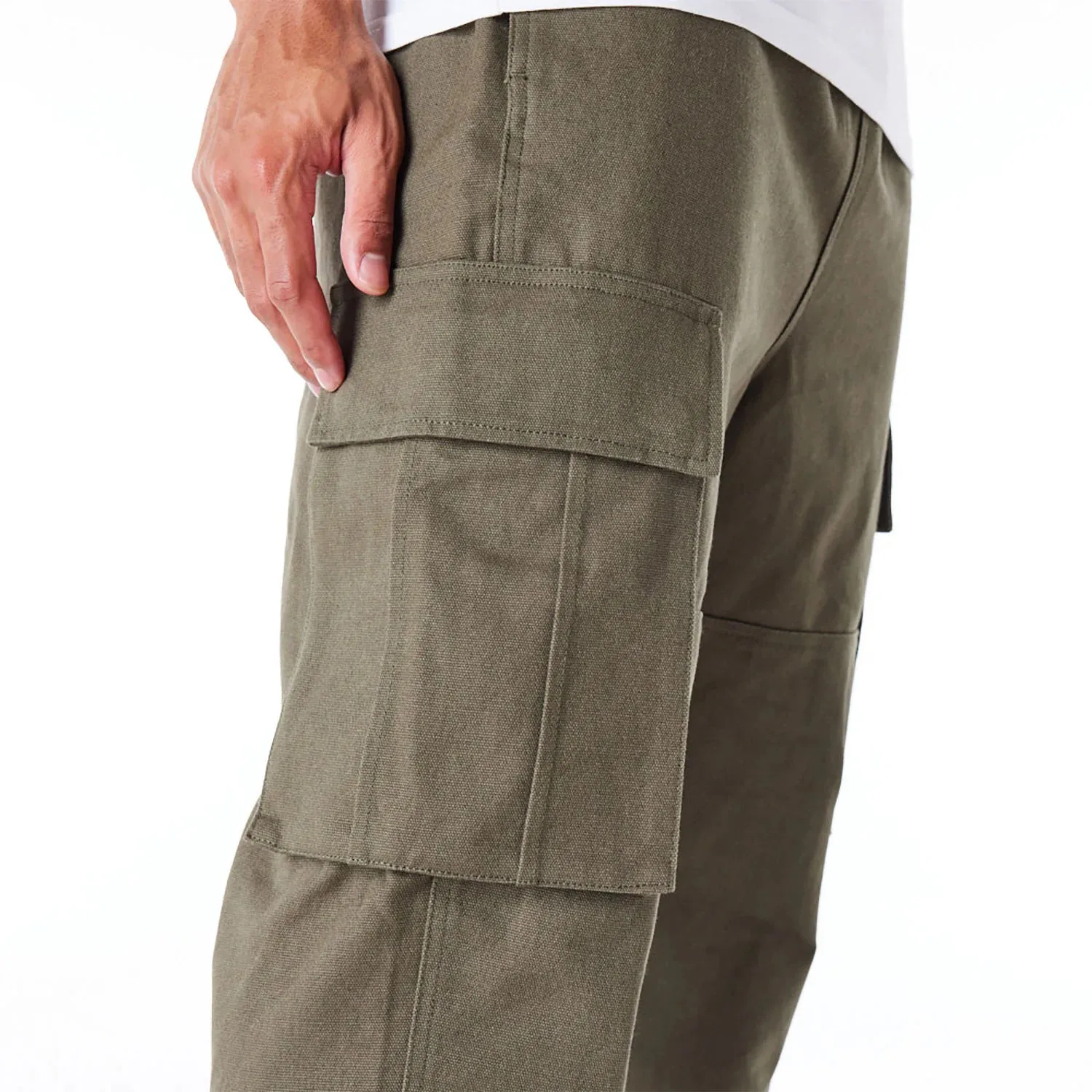 NEW ERA Green Cargo Trousers