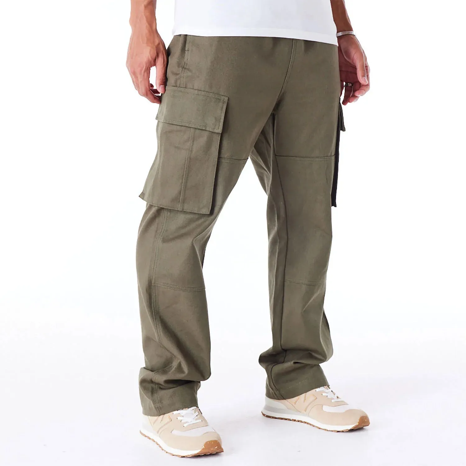 NEW ERA Green Cargo Trousers