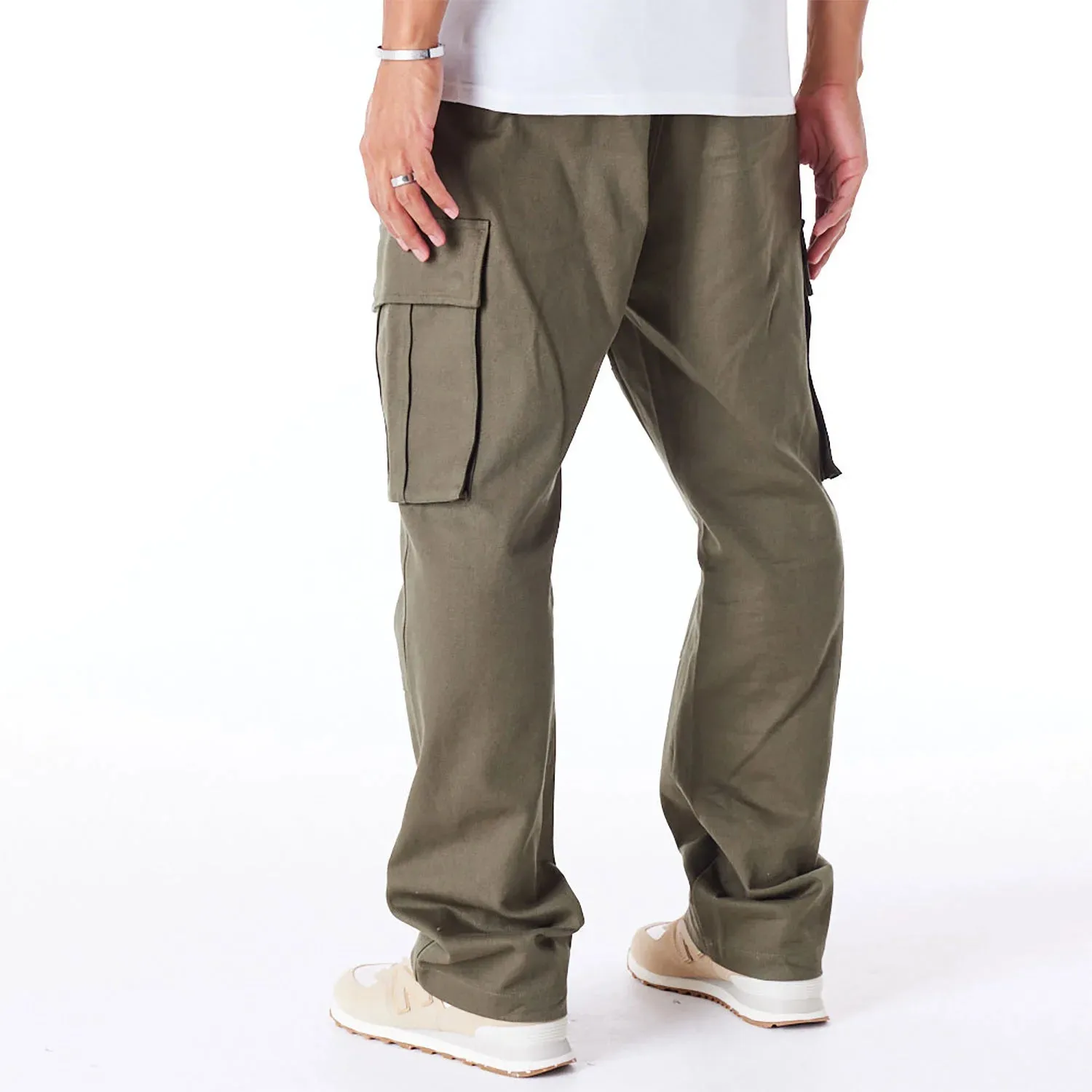 NEW ERA Green Cargo Trousers